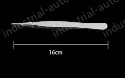 Stainless steel tweezers Straight tip (thick) 16cm