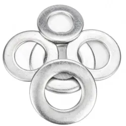 Gasket metal round flat gasket washer with hole five gold washer meson fastening washer