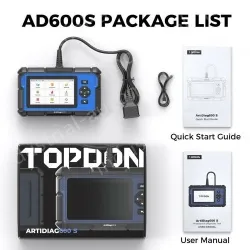 TOPDON Artidiag 600S AD600S Mid-level 4 System Diagnostic Scanner