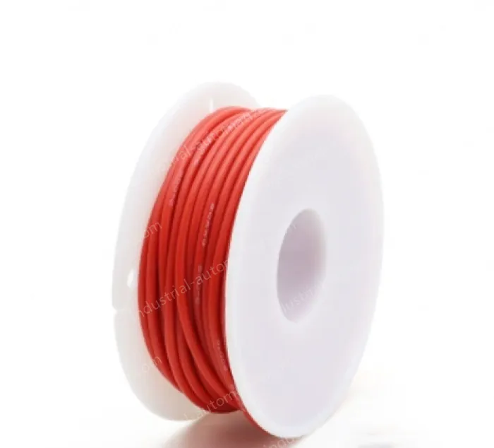 Silicone high temperature cable 24AWG Red