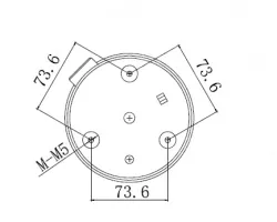 Small warning lightsLTE-5121J DC12V Red