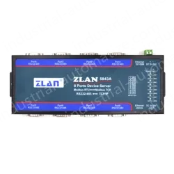 8 RS232 serial ports, 8 RS485 serial ports Serial Device Server