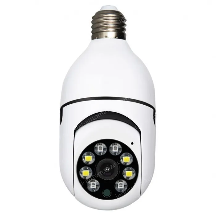 1080P-E27 lamp holder wireless WiFi full color light camera