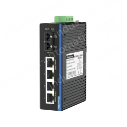 1 Port 100M F(x) + 4 Ports 10/100M T(x) Din-Rail Unmanaged Industrial Ethernet Switch