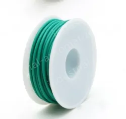 Silicone high temperature cable 24AWG Green