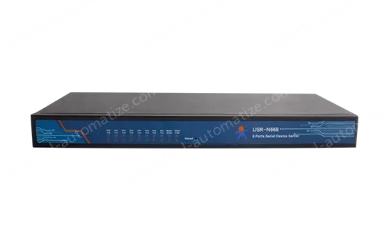 Eight serial servers