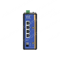 1 Port Gigabit SFP + 4 Ports Gigabit RJ45 Din-Rail Dual Band Wi-Fi6 Wireless Router