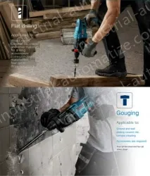 GBH 2-24 DRE+ 4-pit 1 series 5-piece drill bit