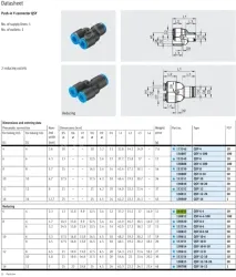 Push-in fitting QSY-6-4(FESTO)