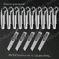 10 high-quality five consecutive shots + 55 alloy blades