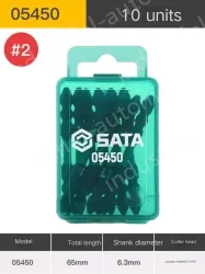 10Pcs double-ended cross #2 with total length 65mm-05450