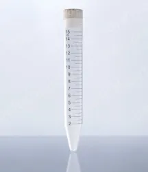 100 10ml centrifuge tubes - internally rotated culet bottom - imprinted