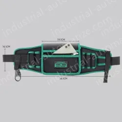 The belt bag can hold a mobile phone 1680D wear-resistant zipper