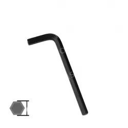 Blackened 0.9mm 20pcs flat head