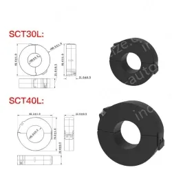 Current transformer SCT30L-5k-400miniature open transformer