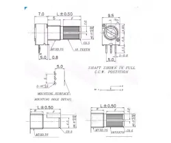 PWM DC motor governor 3V-90V speed regulation module