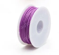 Silicone high temperature cable 24AWG Purple
