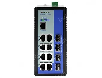 UOTEK 12-Port Full Gigabit Managed Ethernet Switch