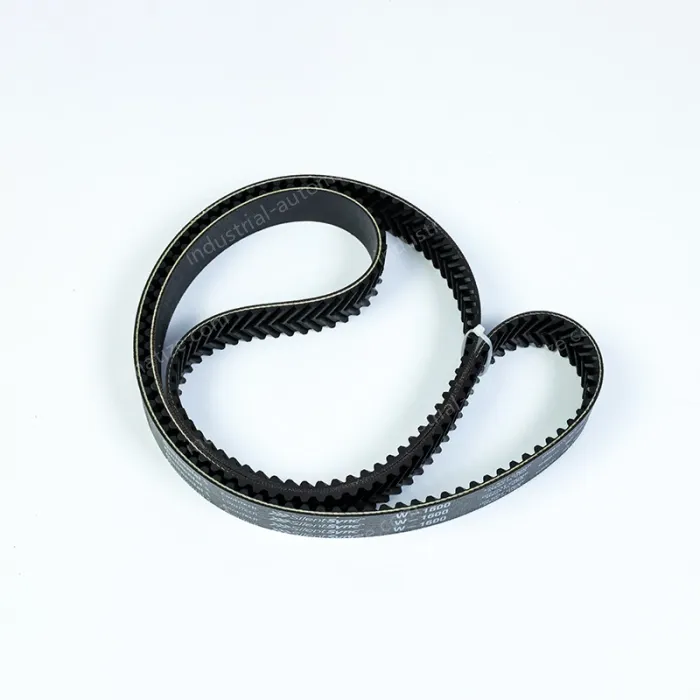 German brand herringbone toothed single-sided rubber material industrial belt