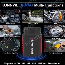 K DIAG Automotive Fault Diagnosis Instrument Engine Fault Reading Fault Code Query Playback Function Testing Tools