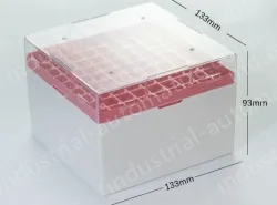 5ml 81 cell PC freezer - red