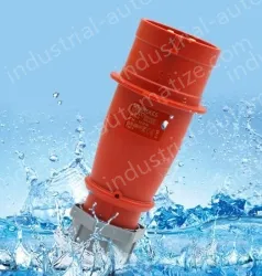 5 pole 16A concealed straight chassis connector TYP 1473