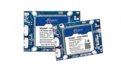 Dual-network port 4G wireless router module