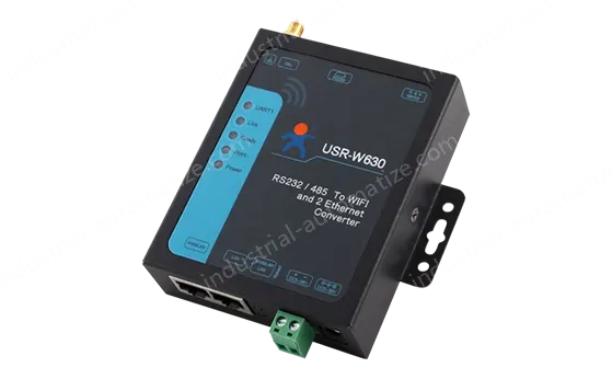 2 LAN Port Serial to WiFi Converter