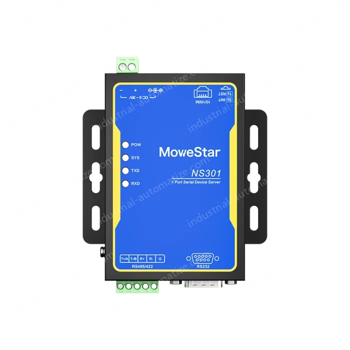 1 Port RS232/485/422 Serial to 100M Ethernet Server