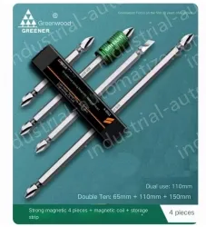 4 pieces of strong magnetism + magnetic ring + storage strip