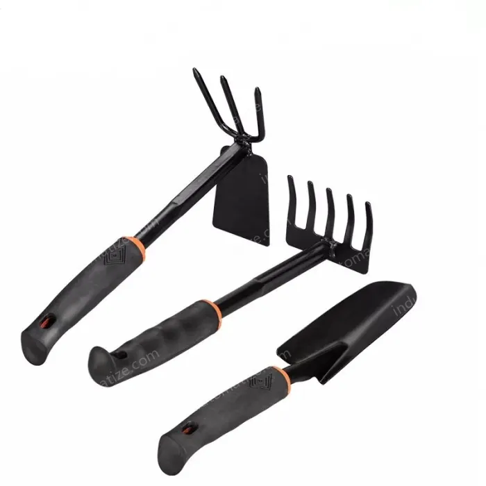 Hole shovel + five-tooth rake + dual-purpose nail rake hoe