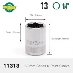 Dumbo-13mm-6.3mm series 1/4-11313