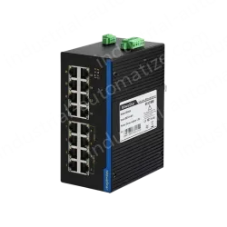 16 Ports 10/100M T(x) Din-Rail Unmanaged Industrial Ethernet Switch