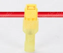 T3 yellow 2-4 square cord-T-type no-break wire terminal