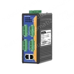 8 Ports RS232 to 2 Ports Ethernet Modbus Industrial Smart Gateway