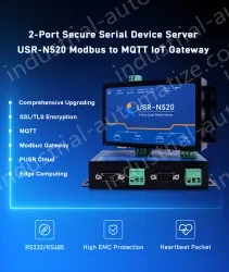 RS-232/485 serial devices to the TCP/IP network