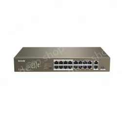 16FE+2GE/1SFP Desktop Switch With 16-Port PoE