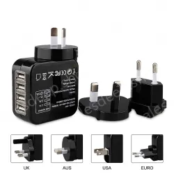 Newest pales travel adapter KRUSB-WLG3322B