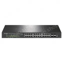 28 port 10 Gigabit on-network managed PoE switches