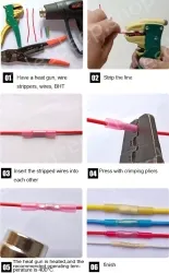 BHT5.5yellow-Heat Shrink Terminals