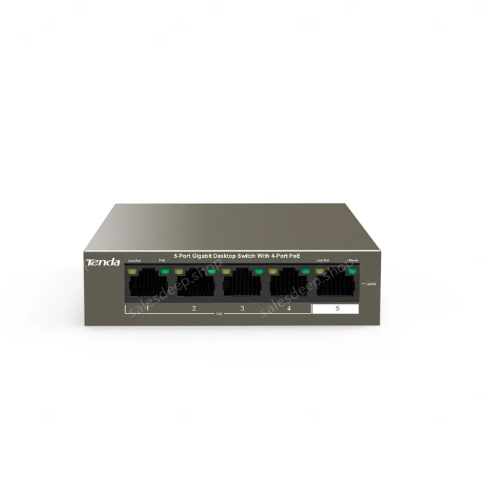 5-Port Gigabit Desktop Switch with 4-Port PoE