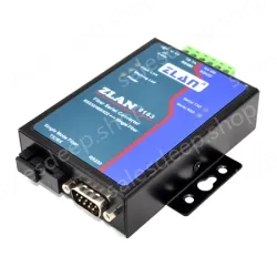 Level-type fiber-to-serial port