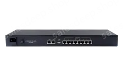 Eight serial servers