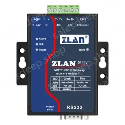 MQTT+JSON to Modbus gateway