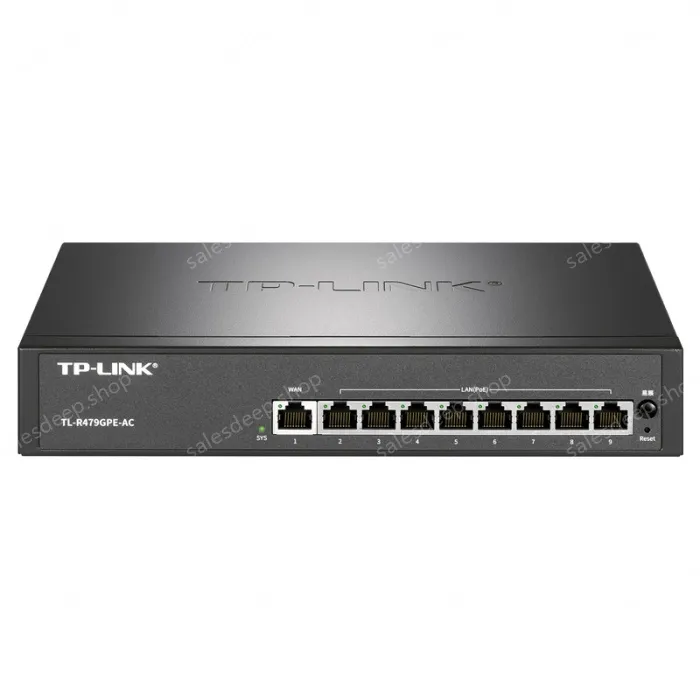 1WAN port,8 LAN ports PoE&middot; AC all-in-one Gigabit VPN router