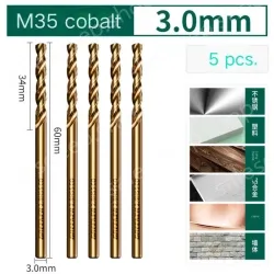 CONTAINS 3.0MM COBALT 5 STICKS